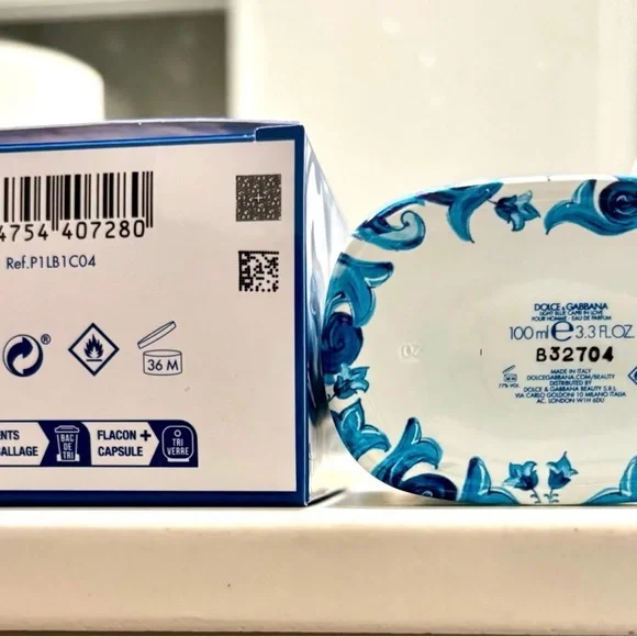 Dolce & Gabbana Blue and White Bath & Body Set